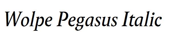 Wolpe Pegasus Italic