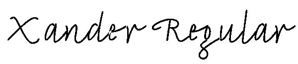 Xander Regular