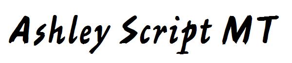 Ashley Script MT