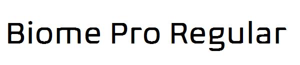 Biome Pro Regular