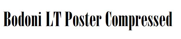 Bodoni LT Poster Compressed