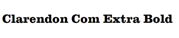 Clarendon Com Extra Bold