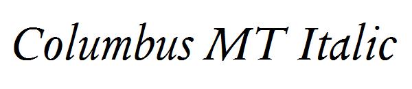 Columbus MT Italic