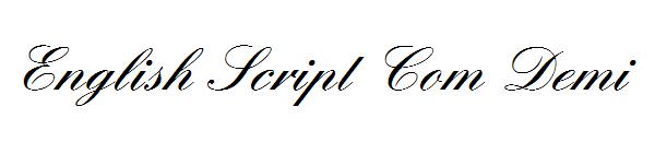 English Script Com Demi
