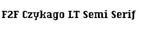 F2F Czykago LT Semi Serif