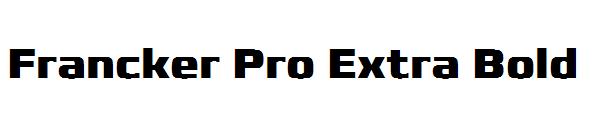 Francker Pro Extra Bold