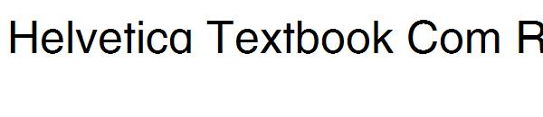 Helvetica Textbook Com Roman