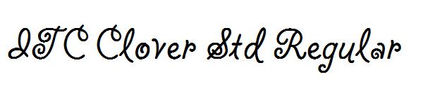 ITC Clover Std Regular