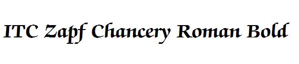 ITC Zapf Chancery Roman Bold