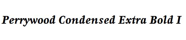 Perrywood Condensed Extra Bold I