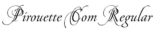 Pirouette Com Regular
