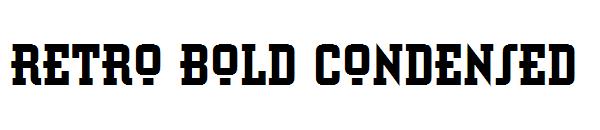 Retro Bold Condensed
