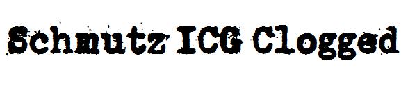 Schmutz ICG Clogged