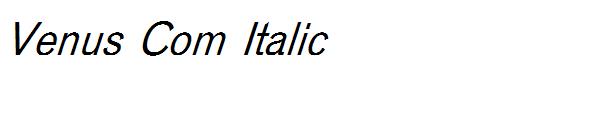 Venus Com Italic