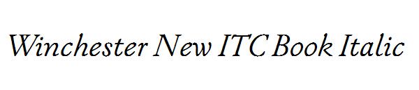Winchester New ITC Book Italic