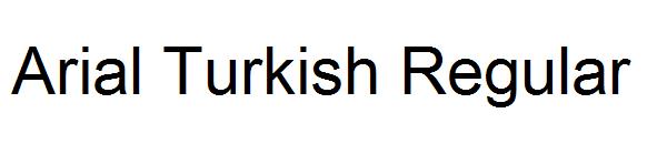 Arial Turkish Regular