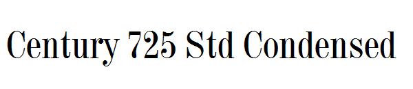 Century 725 Std Condensed