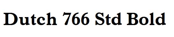 Dutch 766 Std Bold