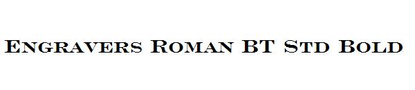 Engravers Roman BT Std Bold