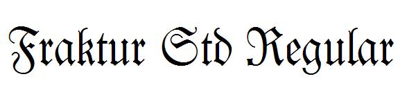 Fraktur Std Regular