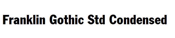 Franklin Gothic Std Condensed