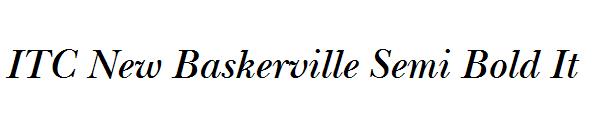 ITC New Baskerville Semi Bold It