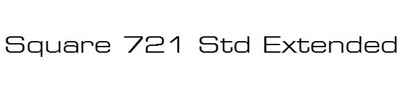 Square 721 Std Extended