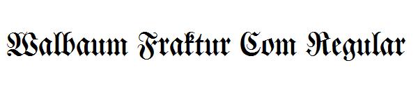 Walbaum Fraktur Com Regular