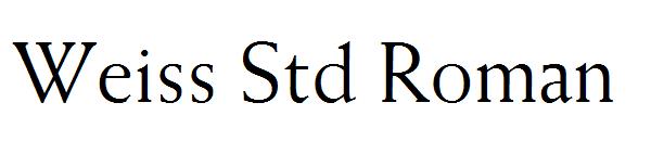 Weiss Std Roman