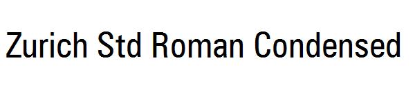 Zurich Std Roman Condensed