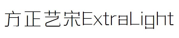 方正艺宋ExtraLight