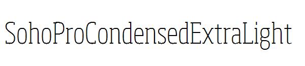 SohoProCondensedExtraLight