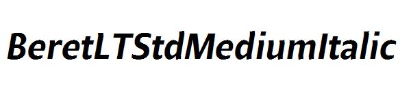 BeretLTStdMediumItalic