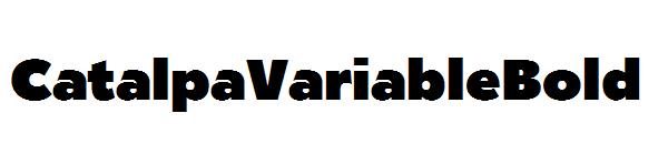 CatalpaVariableBold