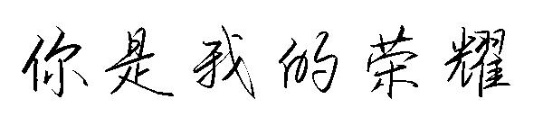 你是我的荣耀