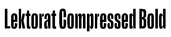 Lektorat Compressed Bold