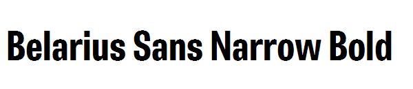 Belarius Sans Narrow Bold