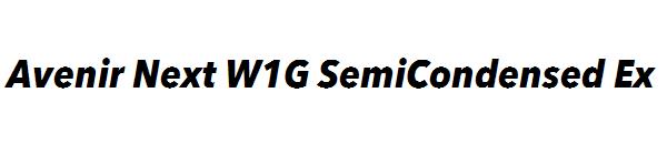 Avenir Next W1G SemiCondensed Ex