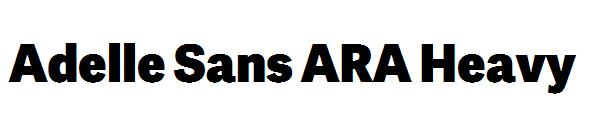 Adelle Sans ARA Heavy