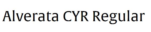 Alverata CYR Regular
