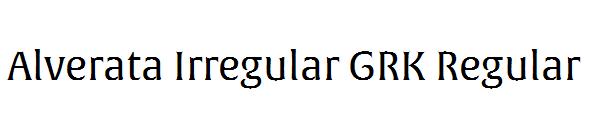 Alverata Irregular GRK Regular
