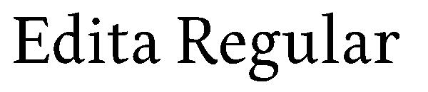 Edita Regular