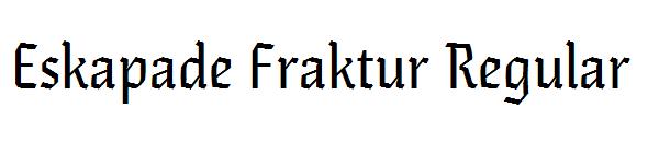 Eskapade Fraktur Regular