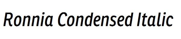 Ronnia Condensed Italic
