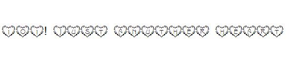 101! Just Anuther Heart字体