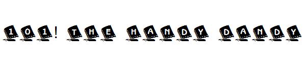 101! The Handy Dandy字体