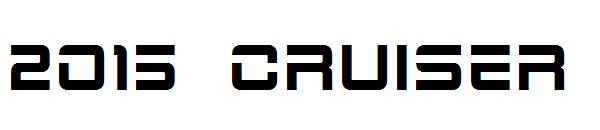 2015 Cruiser字体