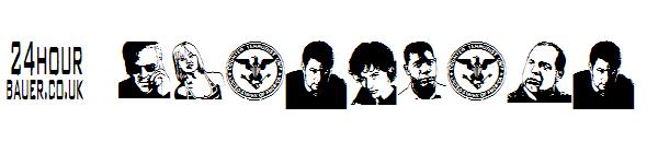 24hourbauer字体