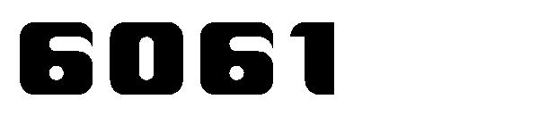 6061字体
