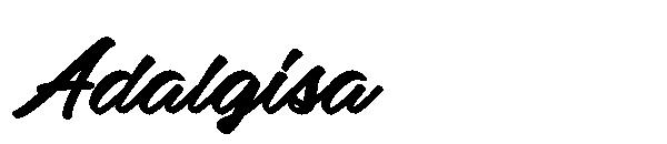 Adalgisa字体